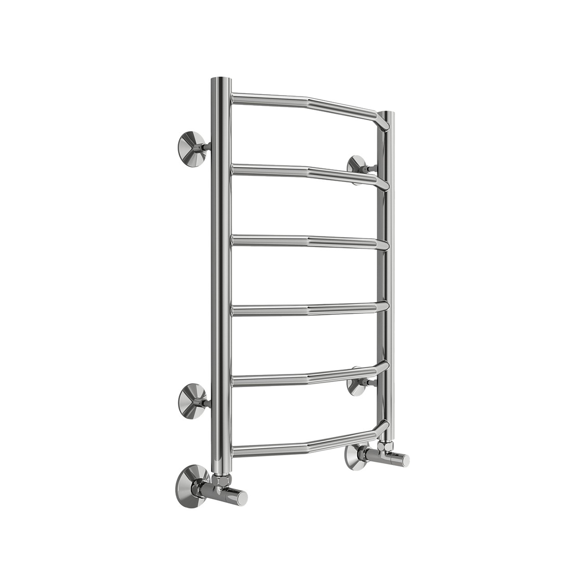 Полотенцесушитель водяной "виктория" п6 400*600 (хром) "terminus"