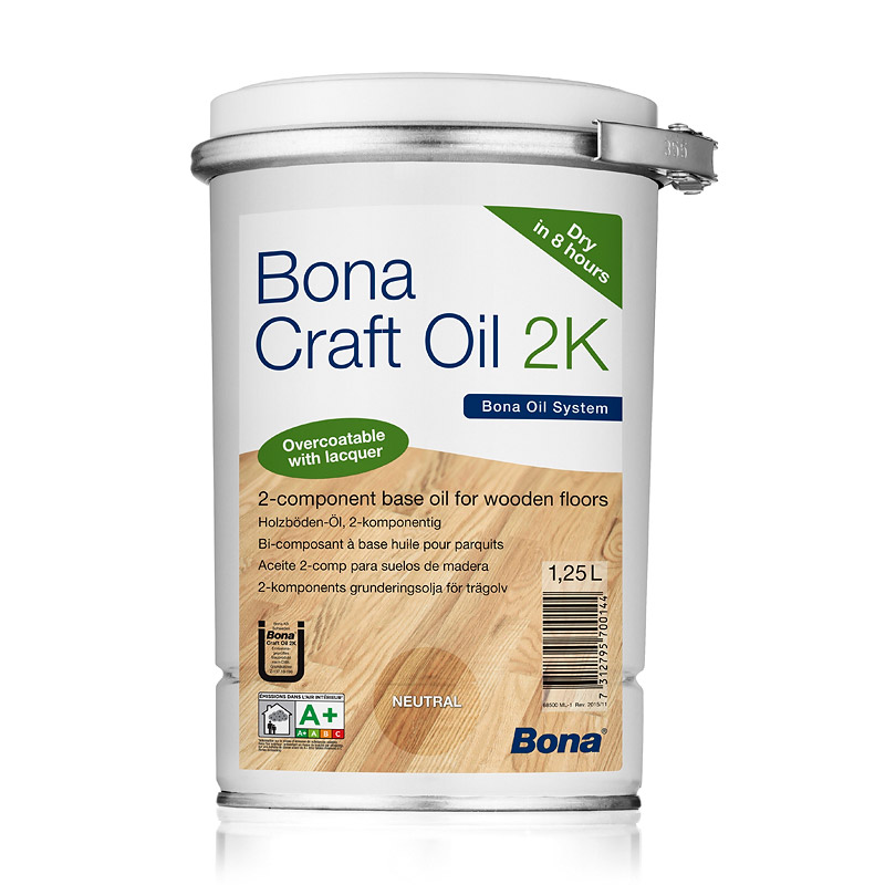 Масло Bona Craft Oil 2К - Neutral 1.25л
