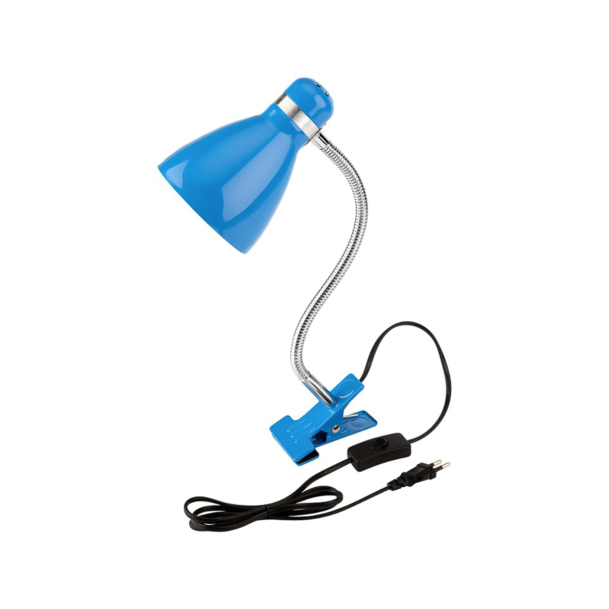 Лампа настольная прищепка "моби" 60вт, е27, летнее небо (1/20) "rexant" 603-1013