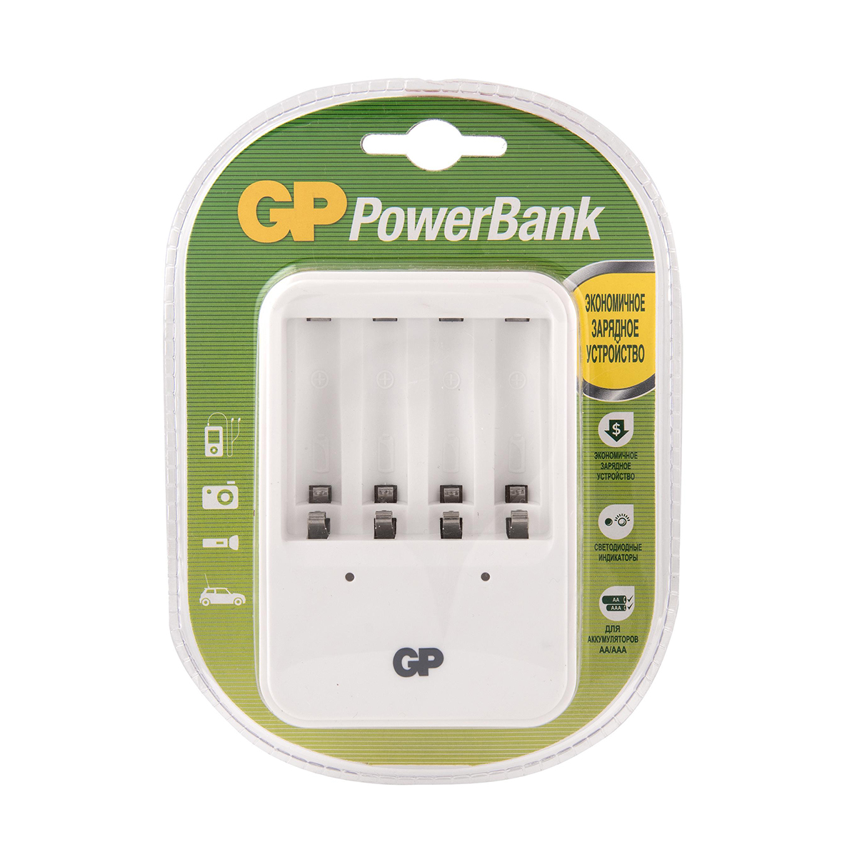 Зарядное устройство gp powerbank pb420gs-2cr1 (1/10)