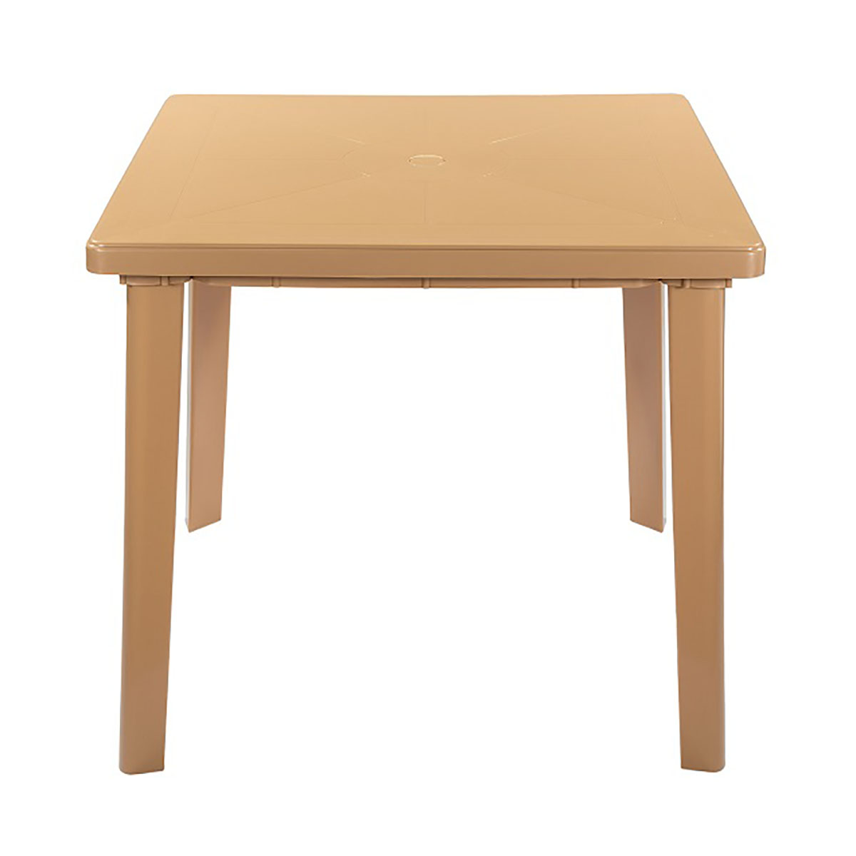 Стол пласт. квадрат. 80*80*71 см (бежевый) (1) "стандарт пластик"