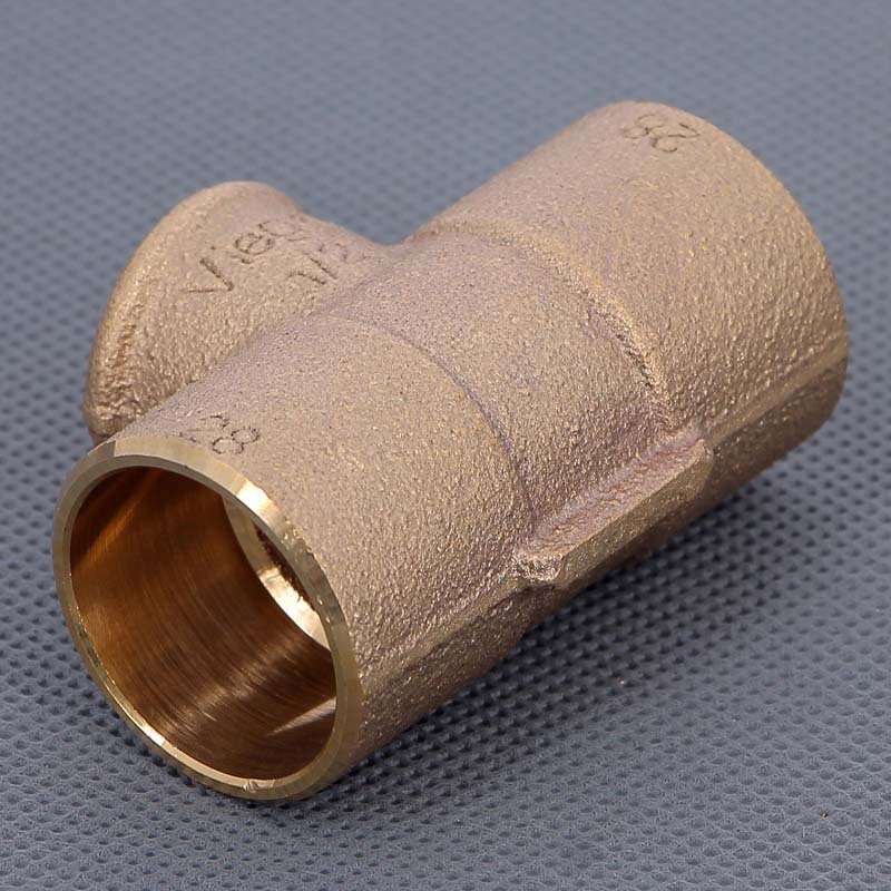 Тройник переходной под пайку ВР 28 х 1/2" VIEGA медный