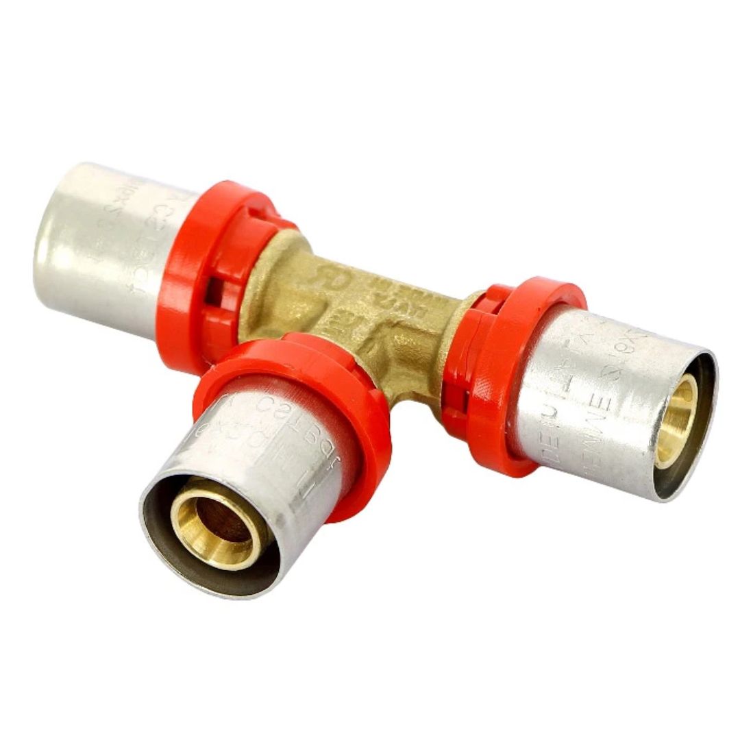 Тройник 26 х 26 х 26 под пресс для МП труб TIEMME