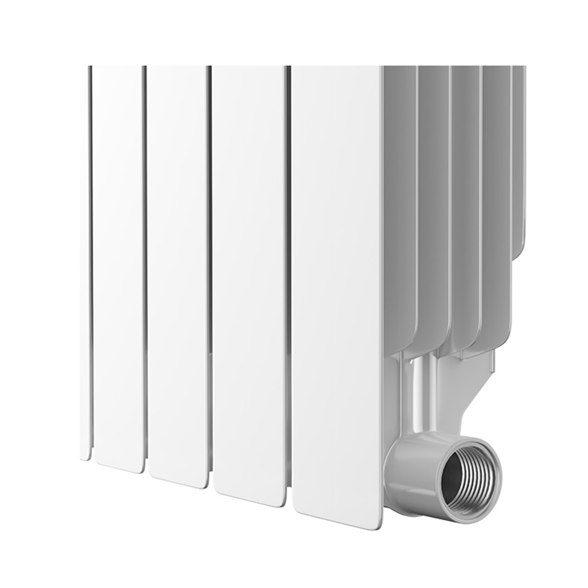 Радиатор биметалл. "indigo super+ 500" 4 секции (1) "royal thermo"