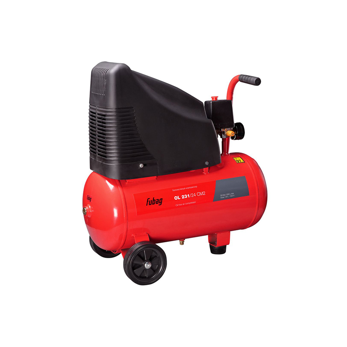 Компрессор поршневой безмасл. ol 231/24 cm2 (1) "fubag" 29838376