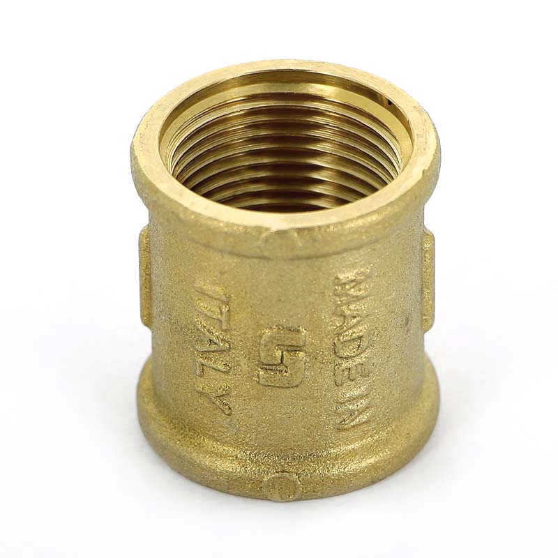 Муфта резьбовая 3/4" x 3/4" (ВР) латунь UNI-FITT