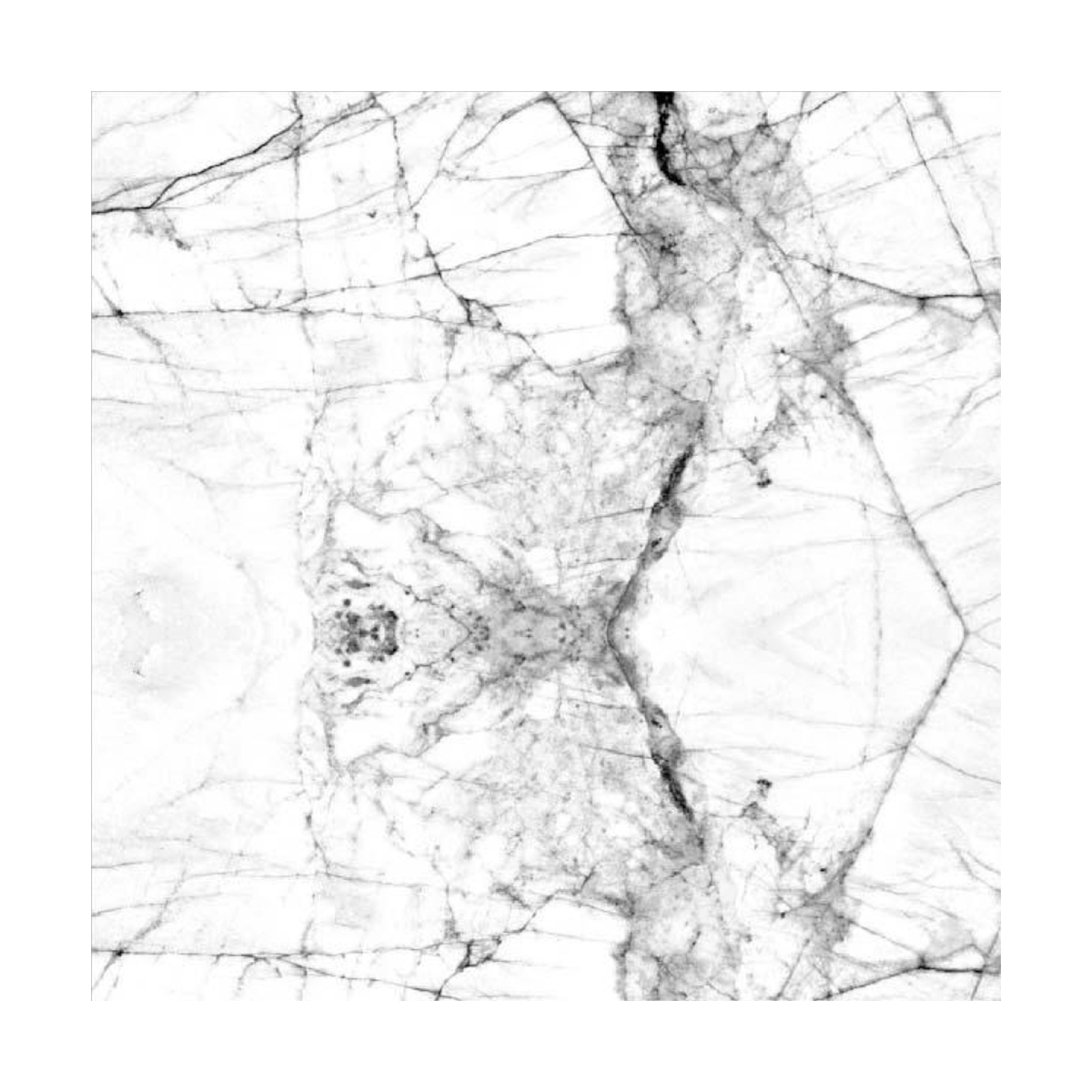 Пленка самоклеящаяся 0,45 х 2 м (мрамор серо-белый) (1/120) "рыжий кот"