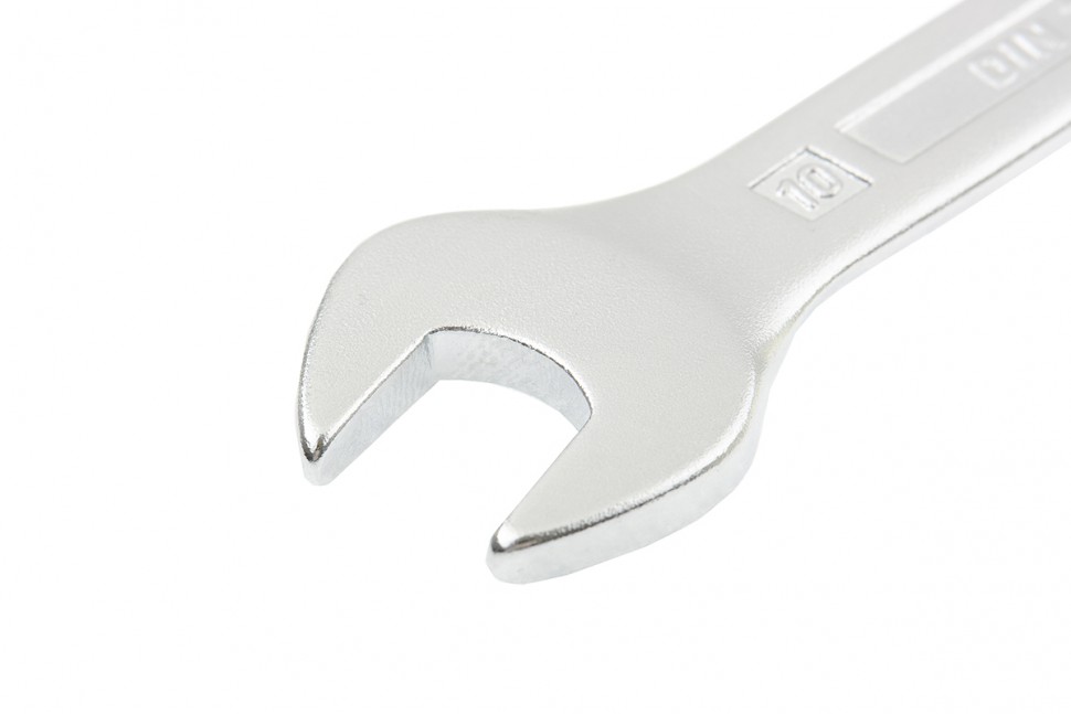 Ключ комбинированный 10 мм, CrV, холодный штамп Gross (15129)
