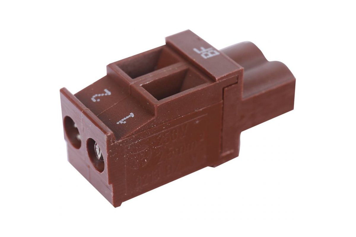 Клемма 2-конт. BF (орехово-коричн.) Buderus