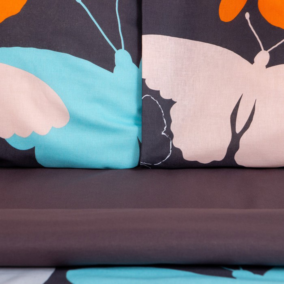 Постельное белье "этель" butterflies 1,5 сп. (поплин) (1) 7674465