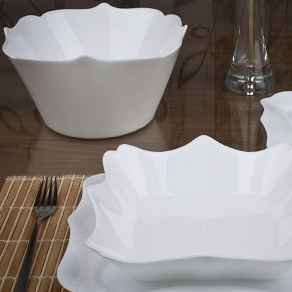 Салатник "luminarc" authentic white 12 см, 290 мл (24)