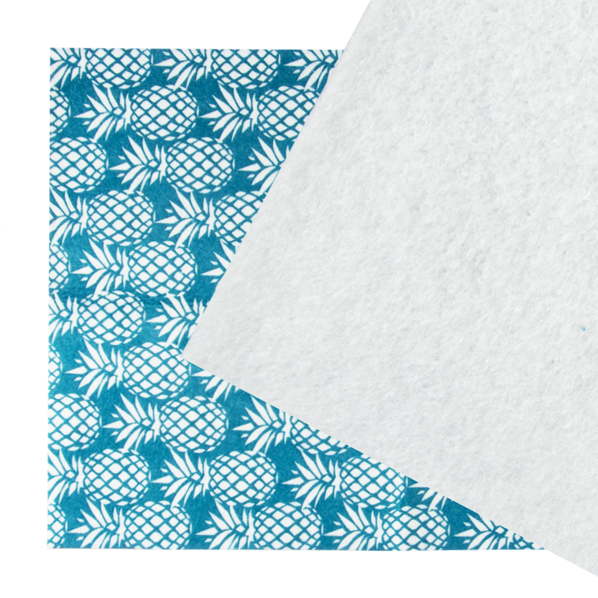 Коврик для сушки посуды "ананасы" 30*45,5 см (нетканый) (1/24) "marmiton" 17334