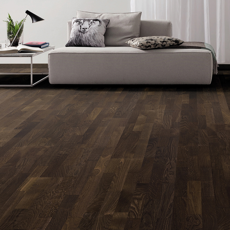 Паркетная доска Haro Series 4000 (5G) 523813 Дуб копченый трехполосный2200 x 180 x 13.5мм