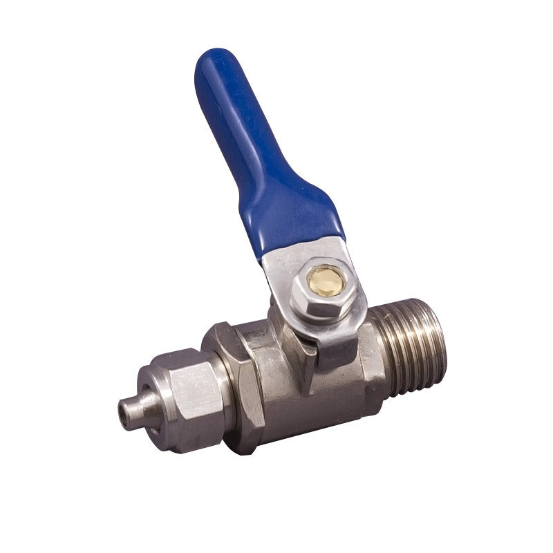 Кран шаровый 1/4" для подключения фильтров ГЕЙЗЕР под мойку