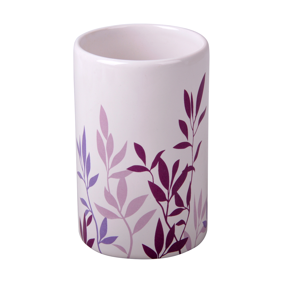 Стакан для ванной комнаты "полынь" tu-pol, керамика (1/4/24) "рыжий кот"