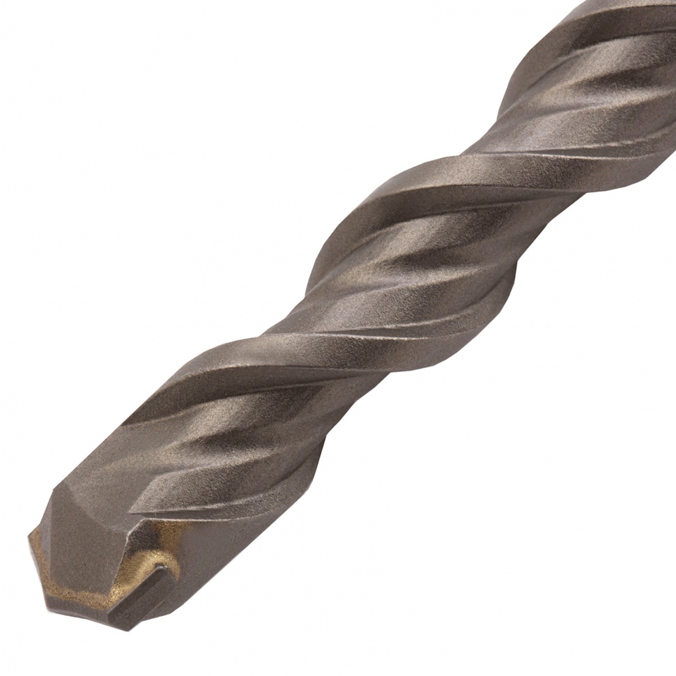 Бур по бетону, двойная спираль, три пылеотводящие кромки, 14 x 460 мм DENZEL (705034)