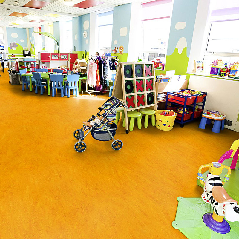 Forbo Marmoleum Marbled Real 3847 Golden Saffron - 2.0