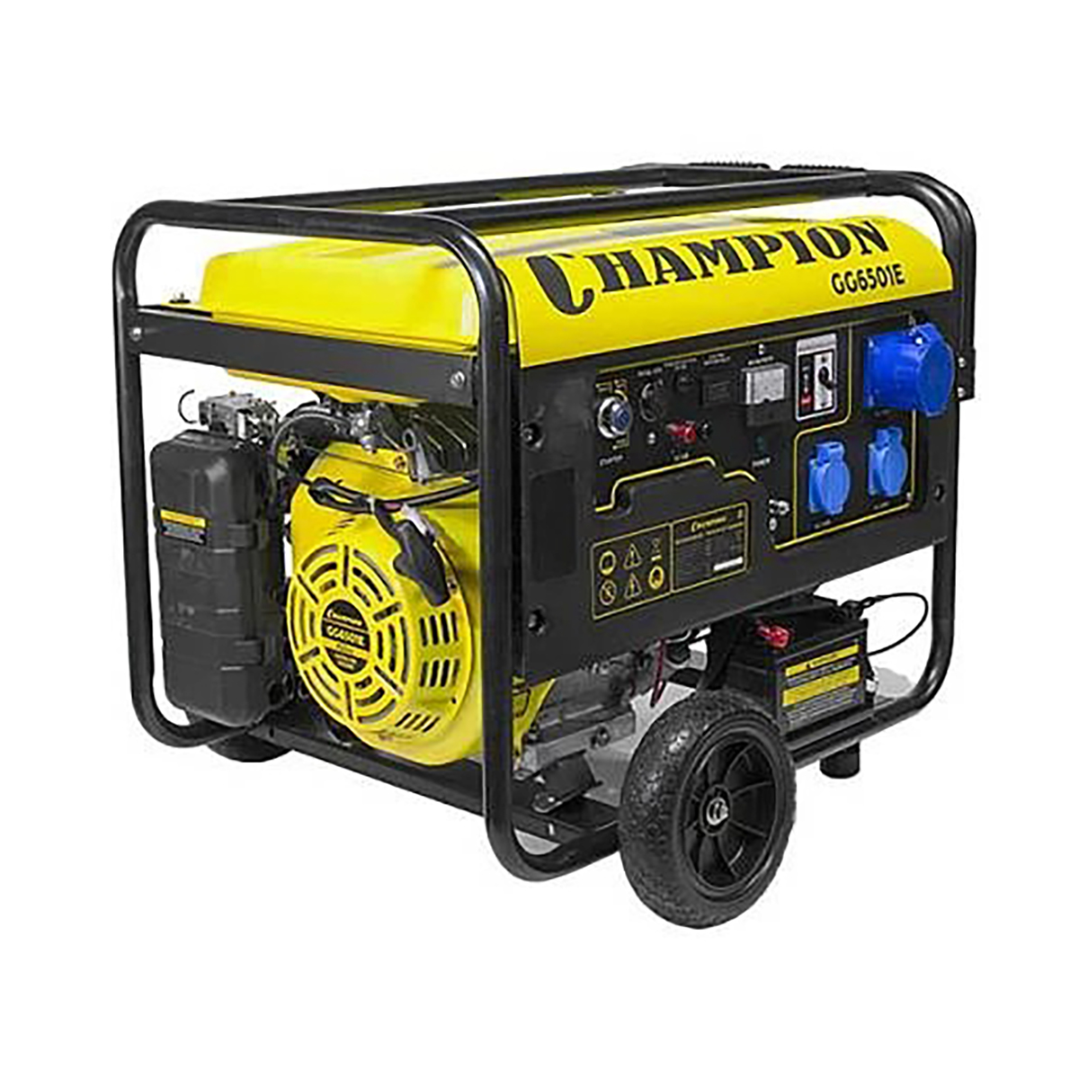Генератор бензиновый gg6501e с блоком автоматического включения (ats) "champion"