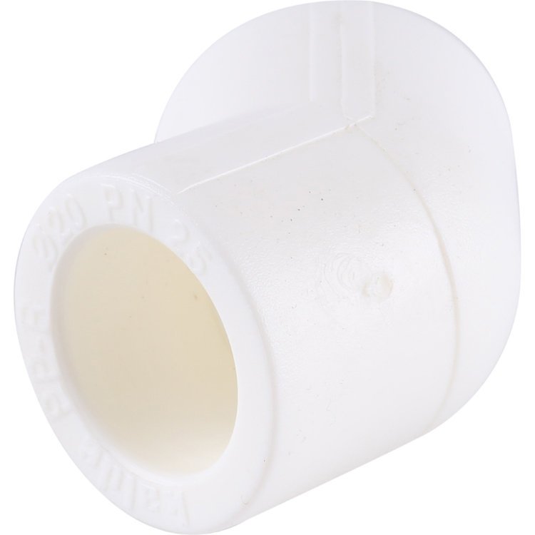 Угольник равнопроходной KALDE 45° 25 мм полипропиленовый PP белый