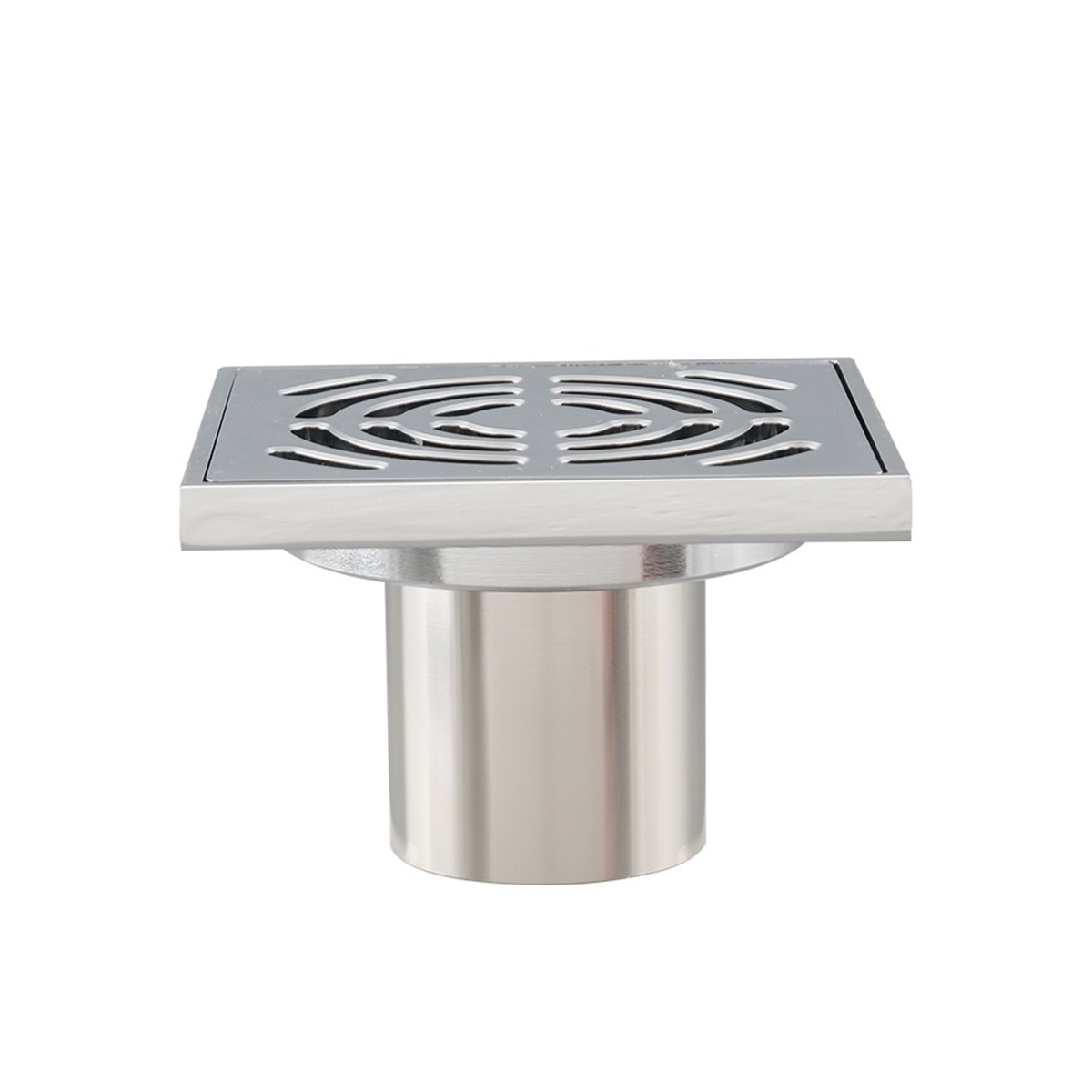 Трап для душа g81052 100*100 мм, хром (1/40) "gappo"