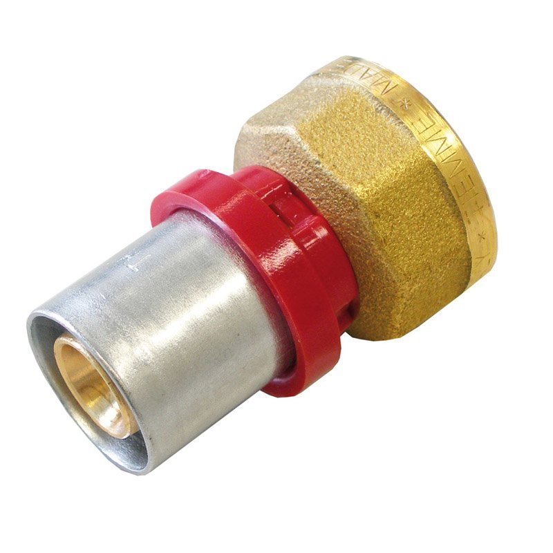 Муфта (ВР) 26 x 1" под пресс для МП труб TIEMME