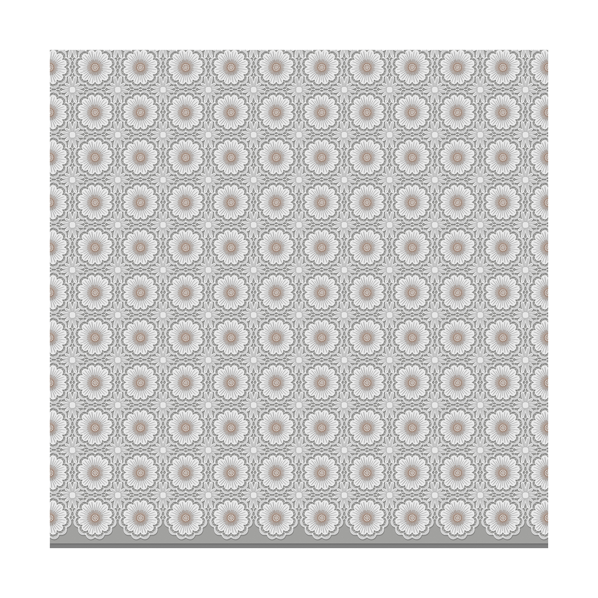 Скатерть пвх "элегия" 110*135 см (1/15) 005-beige\grey