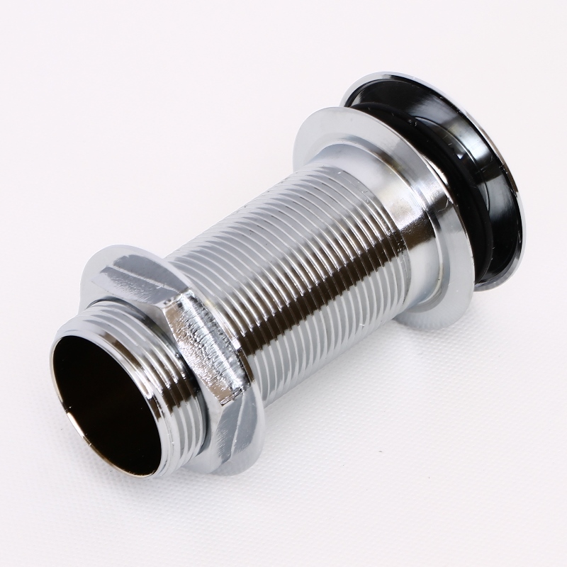 Выпуск McALPINE 60 мм нерж. решетка без перелива пробка-кнопка 1 1/4"Н металл хром