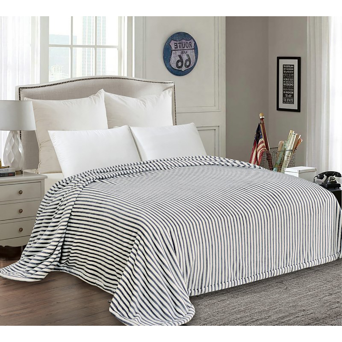 Плед велсофт 1p-210  180*200 см (1/8) "sonnet"