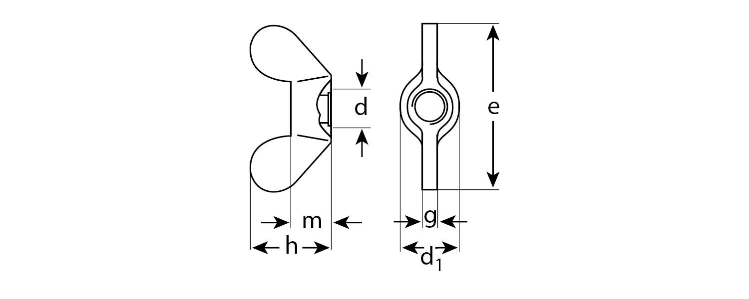 ЗУБР DIN 315 M3, барашковая гайка, цинк, 5 шт (4-303736-03)