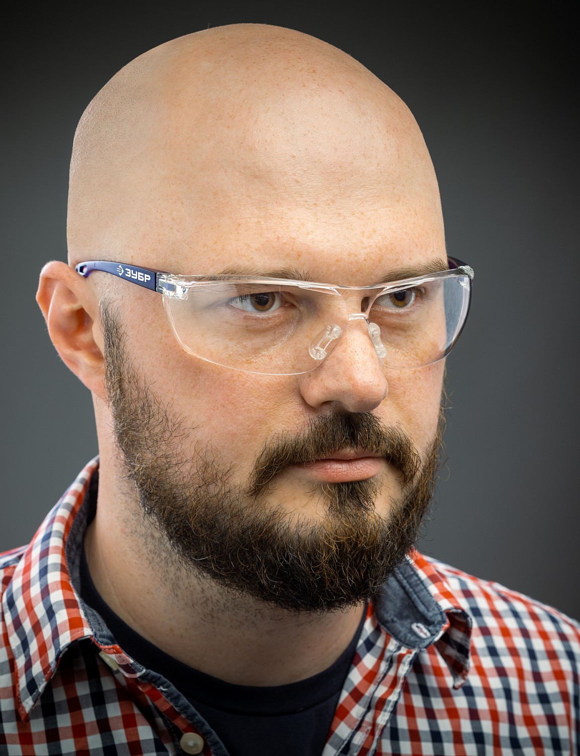 ЗУБР БОЛИД, открытого типа, прозрачные, сферические линзы, устойчивые к запотеванию, защитные очки, Профессионал (110485)