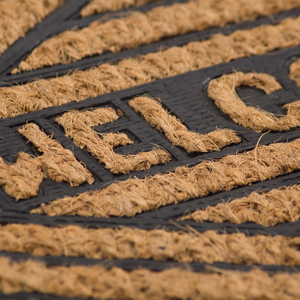 Коврик кокосовый 40*60 см "welcome ромб" (1/10) "sunstep" 32-084