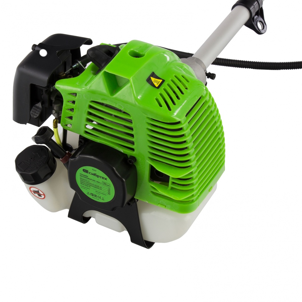 Триммер бензиновый БКС 1800-2, 33 см3, 1.8 л. с, разъемная штанга, состоит из 2 частей Сибртех (96242)