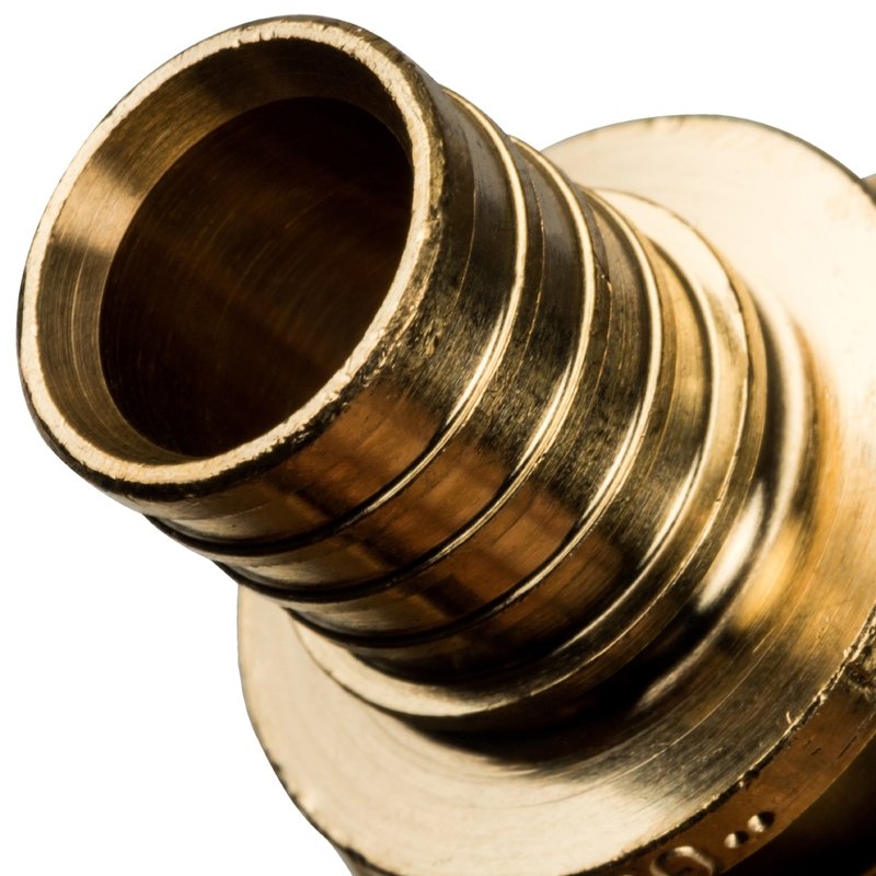 Муфта НР 16 x 3/4" аксиальная для труб PE-X STOUT