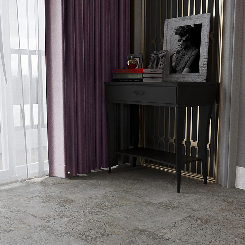 SPC Ламинат Stone Floor HP SPC 234-1 Травертин Бежевый