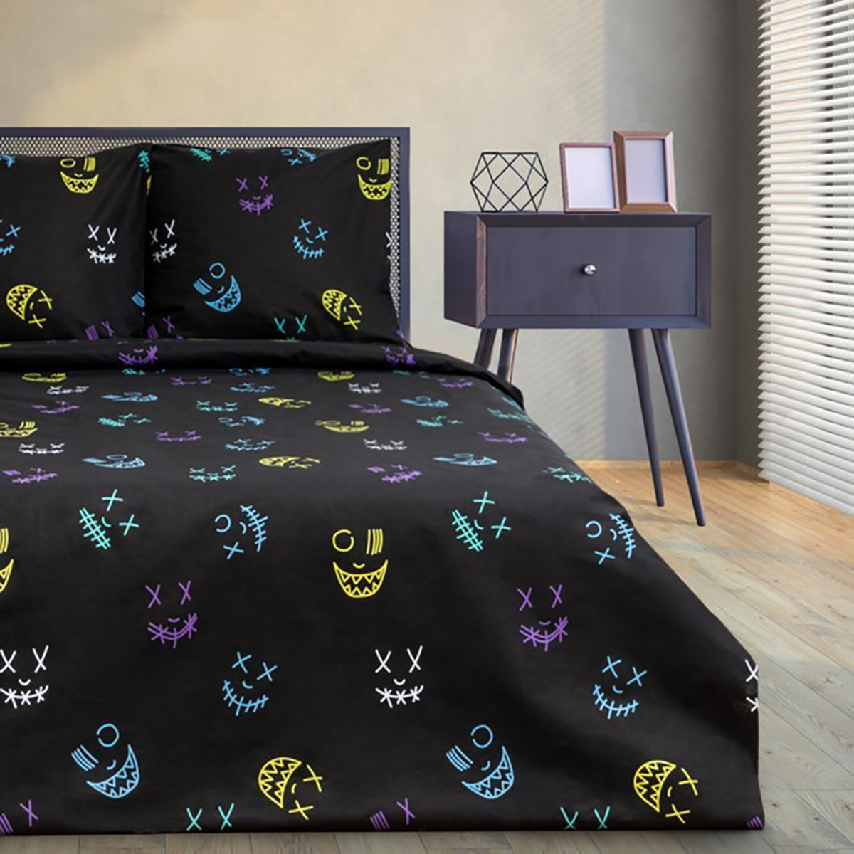 Постельное белье "этель" horror евро (бязь) (1/5) 7533815