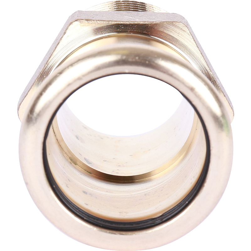 Муфта переходная 28 x 3/4" НР под пресс SANHA