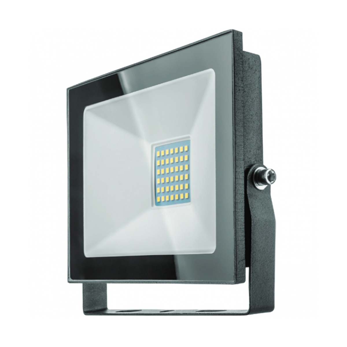 Прожектор светодиодный (led)  "онлайт"  ofl 100w 6000k  ip65  черный  (1/10)  61 948