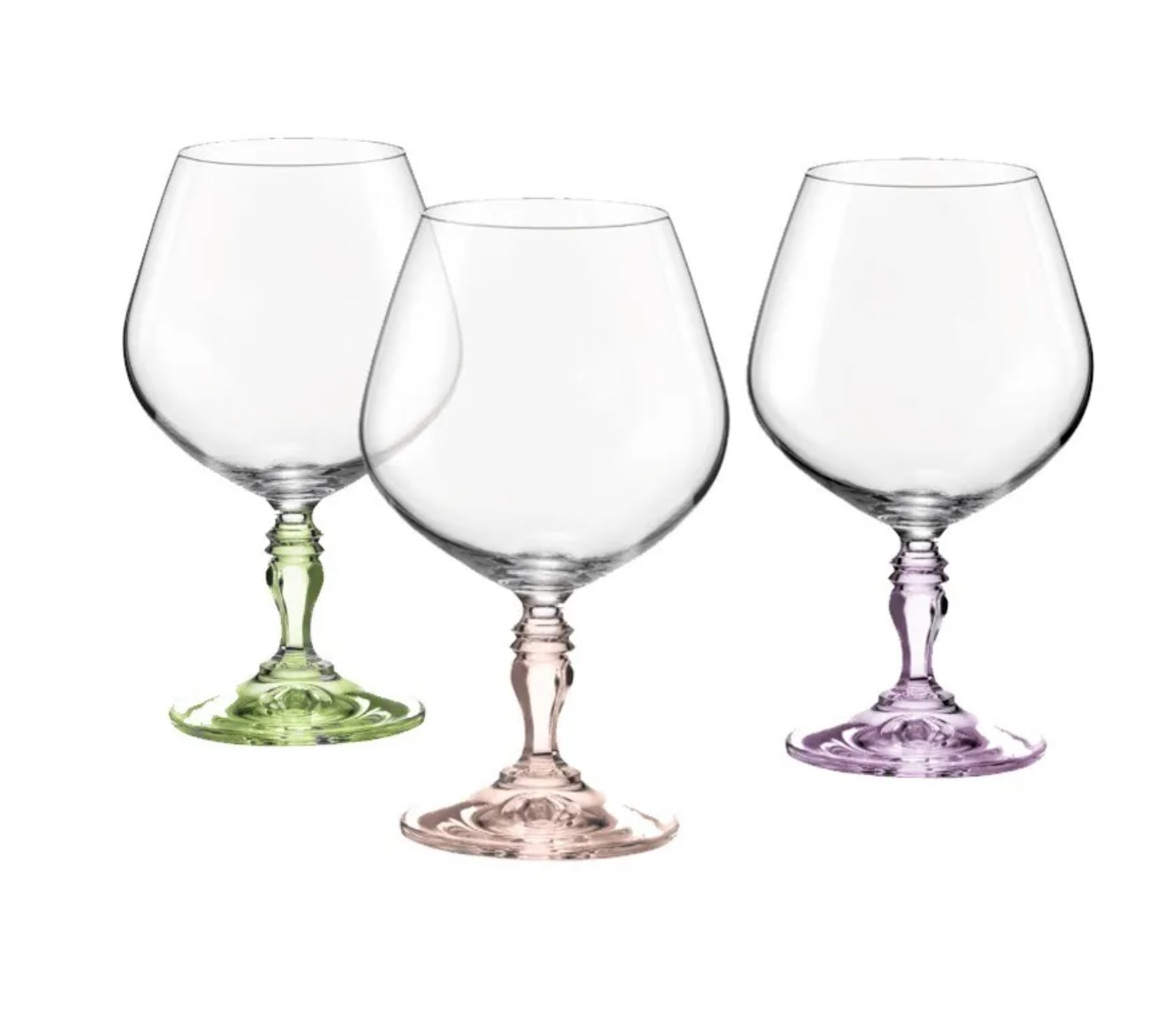 Бокал для бренди "victoria" 380 мл (набор 6 шт.) (1/8) "crystalex" 40727/d4646/380