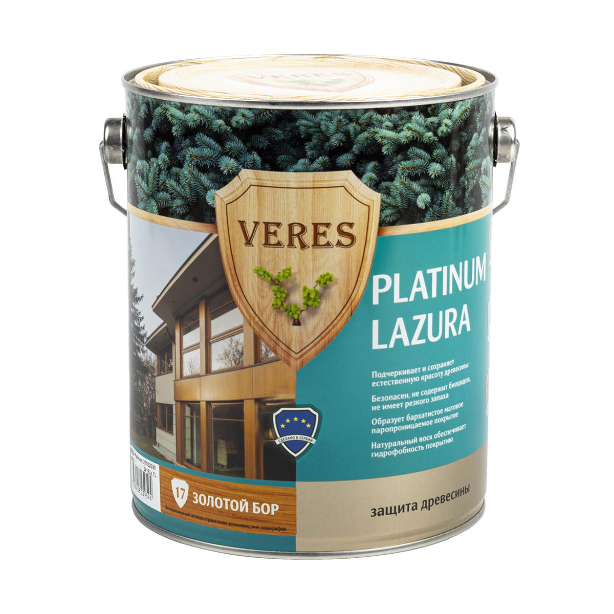 Верес платинум №17 золотой бор  2,7 л (1/4) "veres"