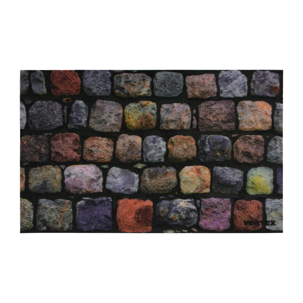 Коврик влаговпитывающий "samba" 50*80 см "мостовая" (1/10) "vortex" 24218