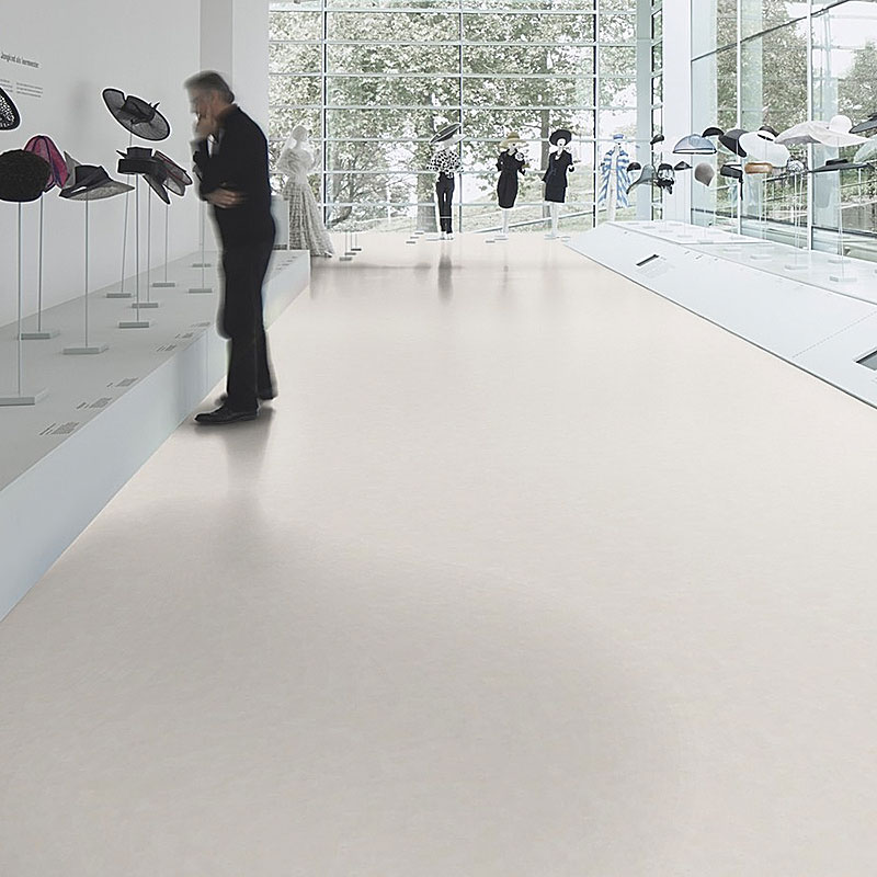 Кварц виниловый ламинат Forbo Effekta Professional T плитка 4064 White Concrete PRO