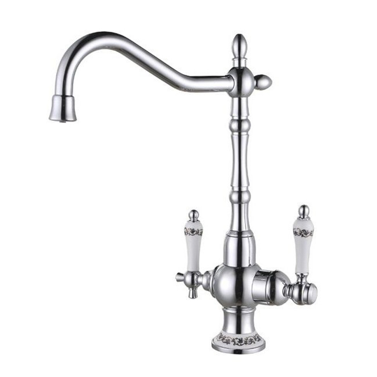 Смеситель для кухни с подключ. к фильтру питьев. воды zr 336 yf-50 "zorg"