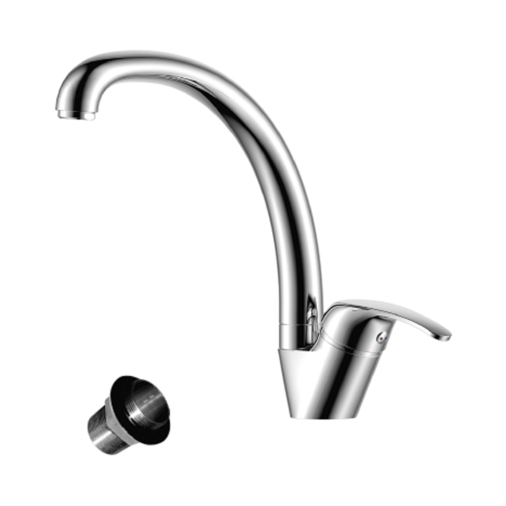 Смеситель для кухни  y35-23u высокий поворотн. излив (1/12) "rossinka"