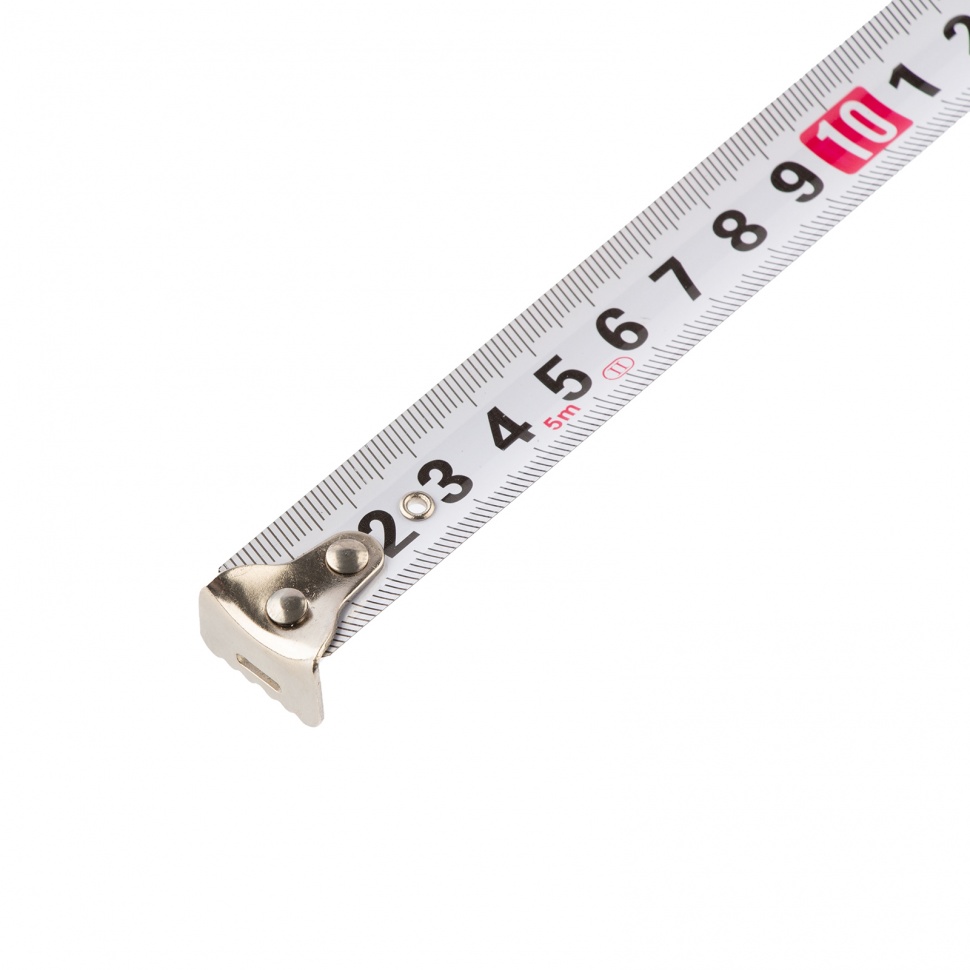 Рулетка Rubber, 5 м х 19 мм, обрезиненный корпус Matrix (31002)