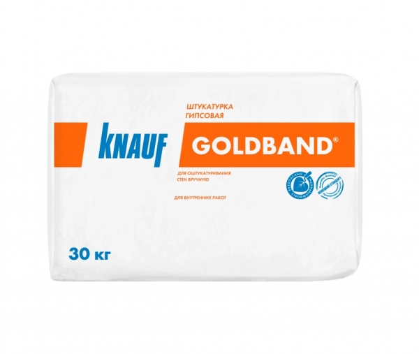Гипсовая штукатурка Кнауф Гольдбанд (Knauf Goldband) 30 кг