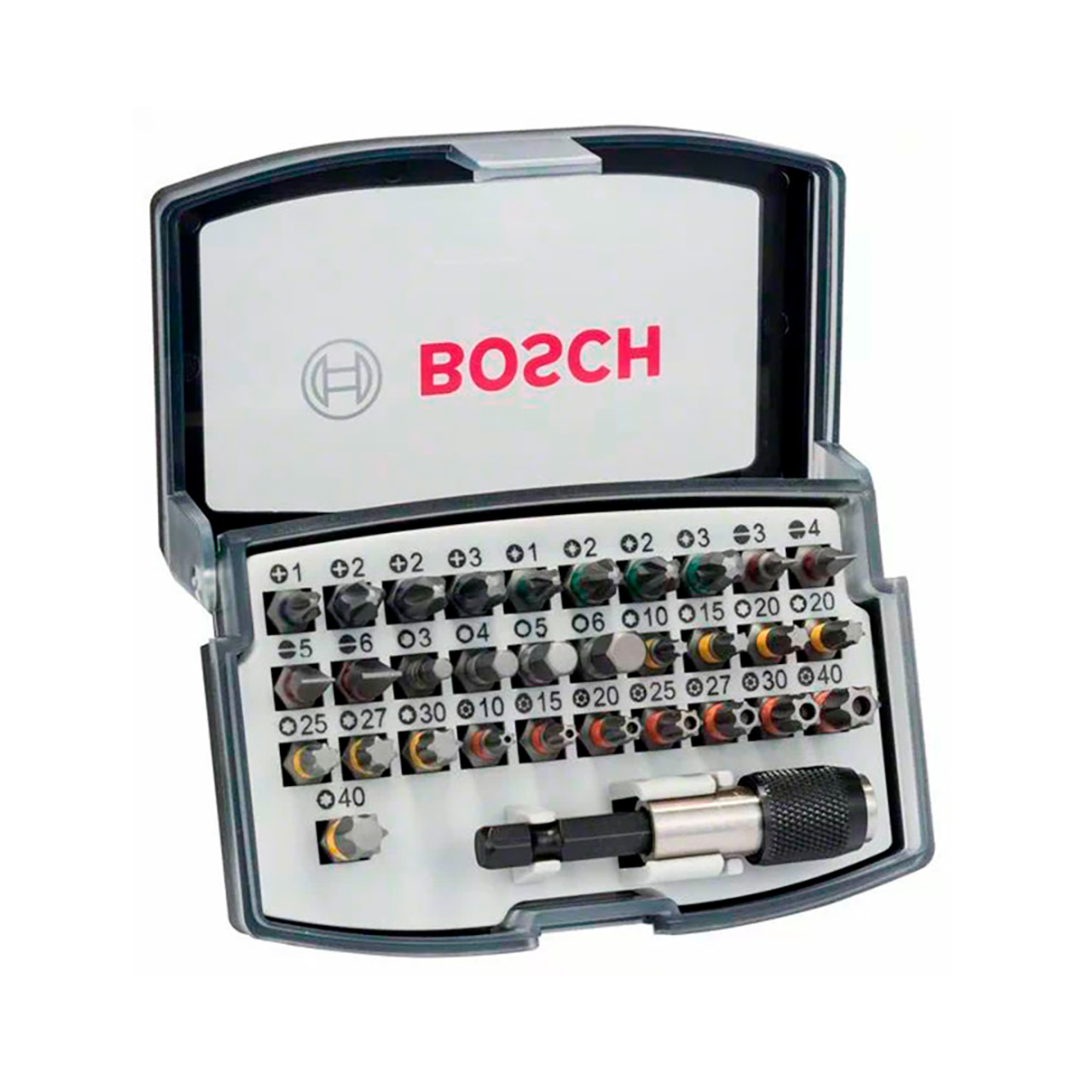Набор бит с держателем (32 предмета) (1) "bosch" 2607017319
