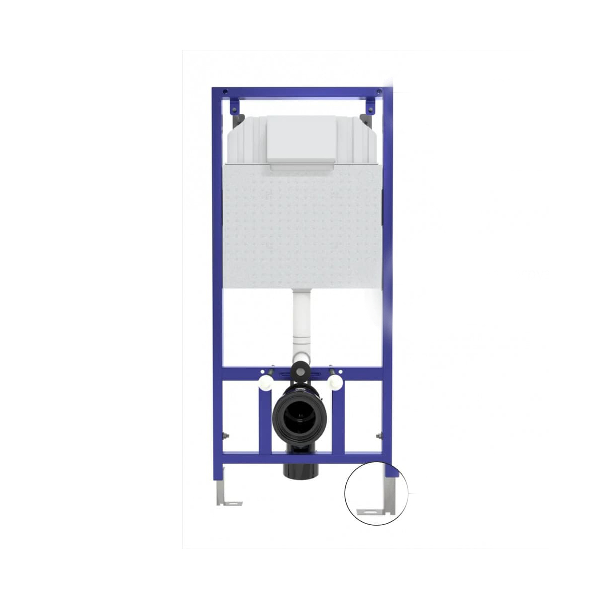 Инсталляция рамная для подвесного унитаза "novum" (1) "berges"