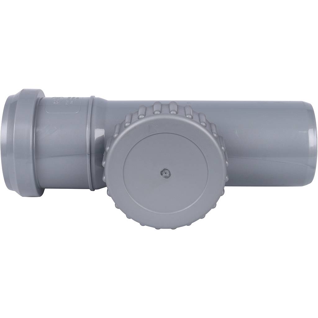 Ревизия с крышкой SINIKON 50 мм полипропиленовая Стандарт