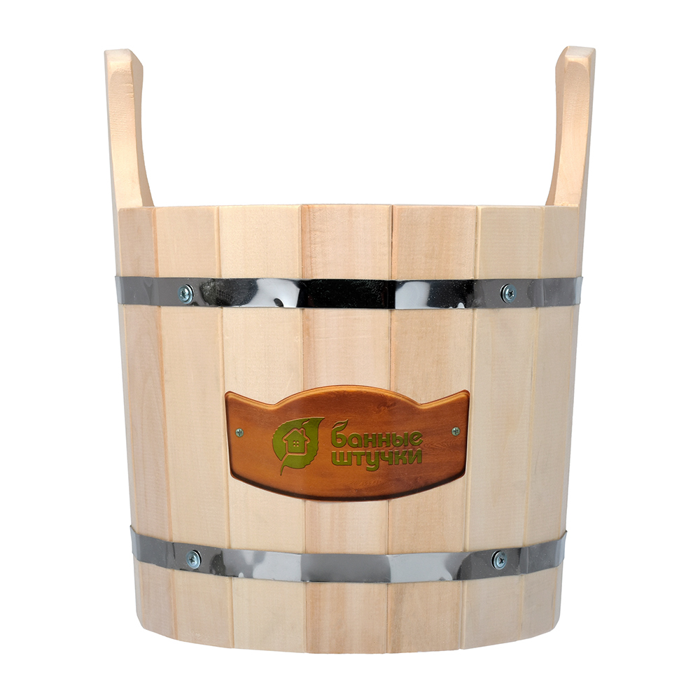 Запарник для бани и сауны "с легким паром" 9 л, липа (1) "банные штучки" 31133