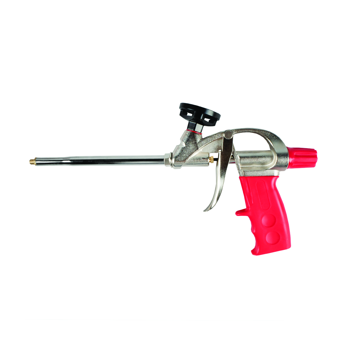 Пистолет для монтажной пены "профи" (1/20) стальной корпус "кедр"  015-0028